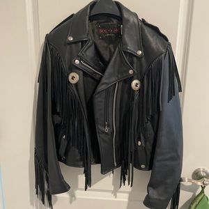Schott durojac leather rancher jacket
